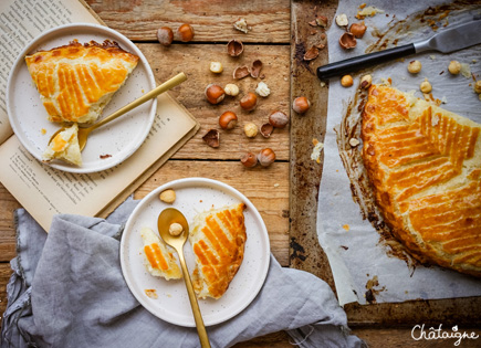 Galette des rois aux noisettes