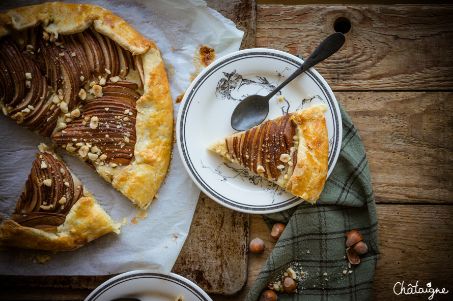 Tarte rustique aux poires