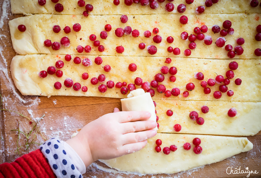 Briochettes aux groseilles