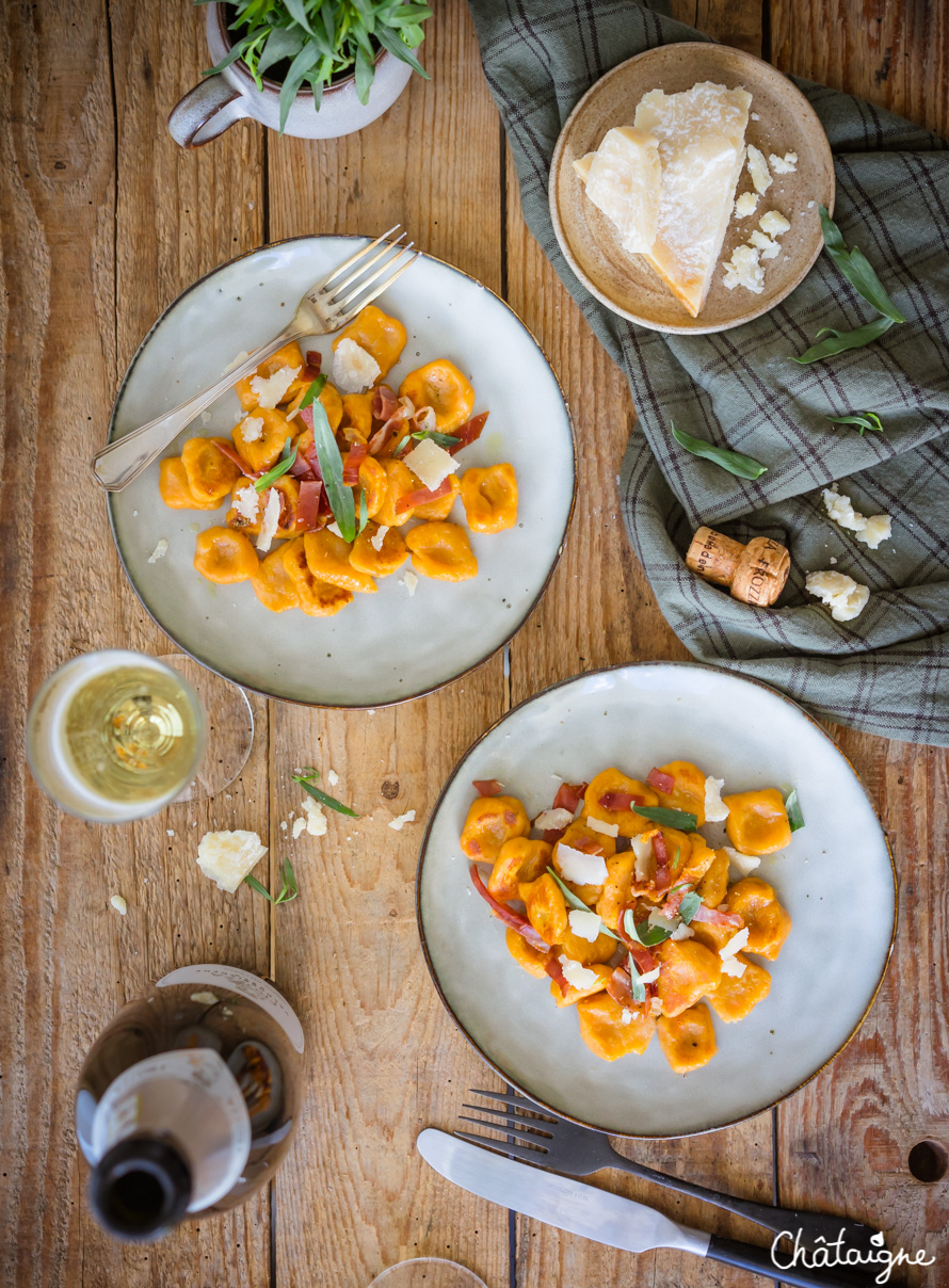 Gnocchis de patates douces