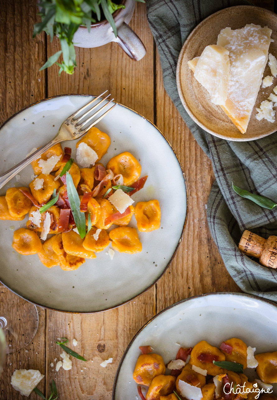 Gnocchis de patates douces