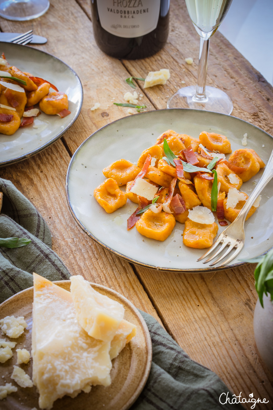 Gnocchis de patates douces