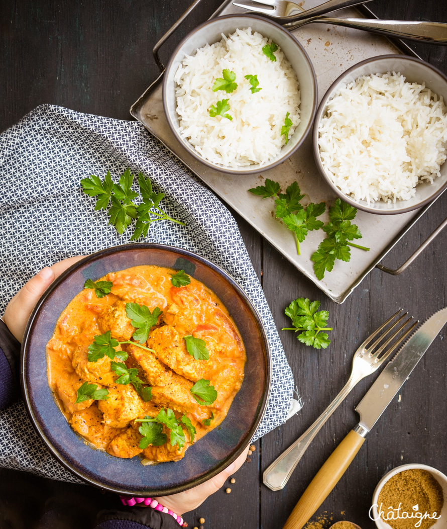 Poulet au curry