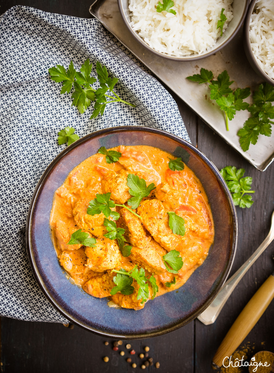 Poulet au curry