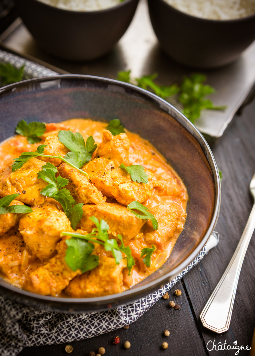 Poulet au curry