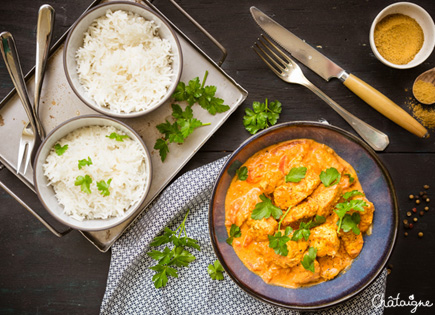 Poulet au curry