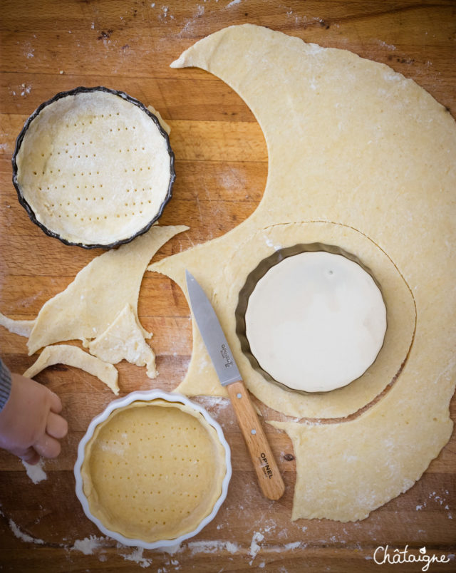 Tartelettes au chocolat meringuées