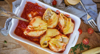 Lumaconis farcis à la ricotta