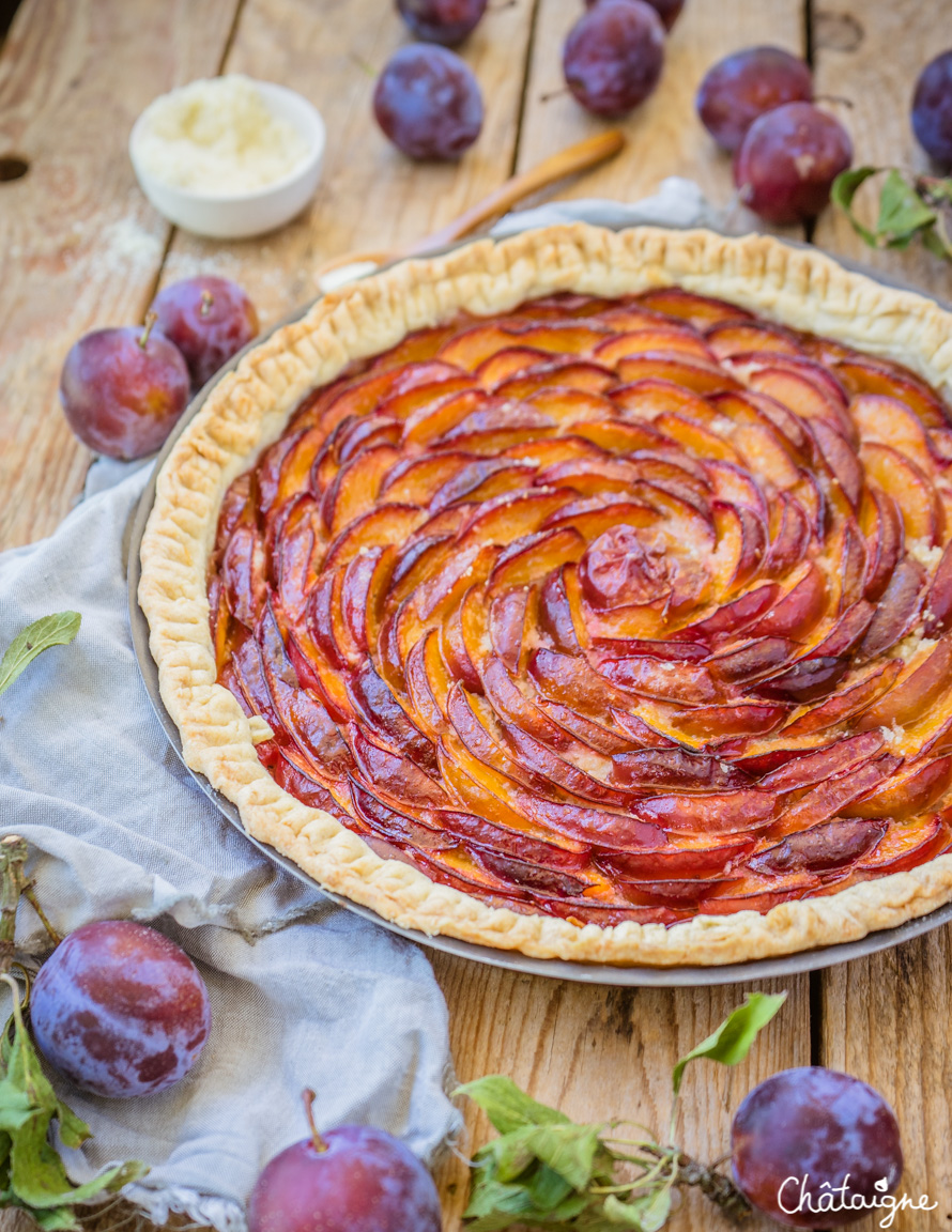 Tarte aux prunes