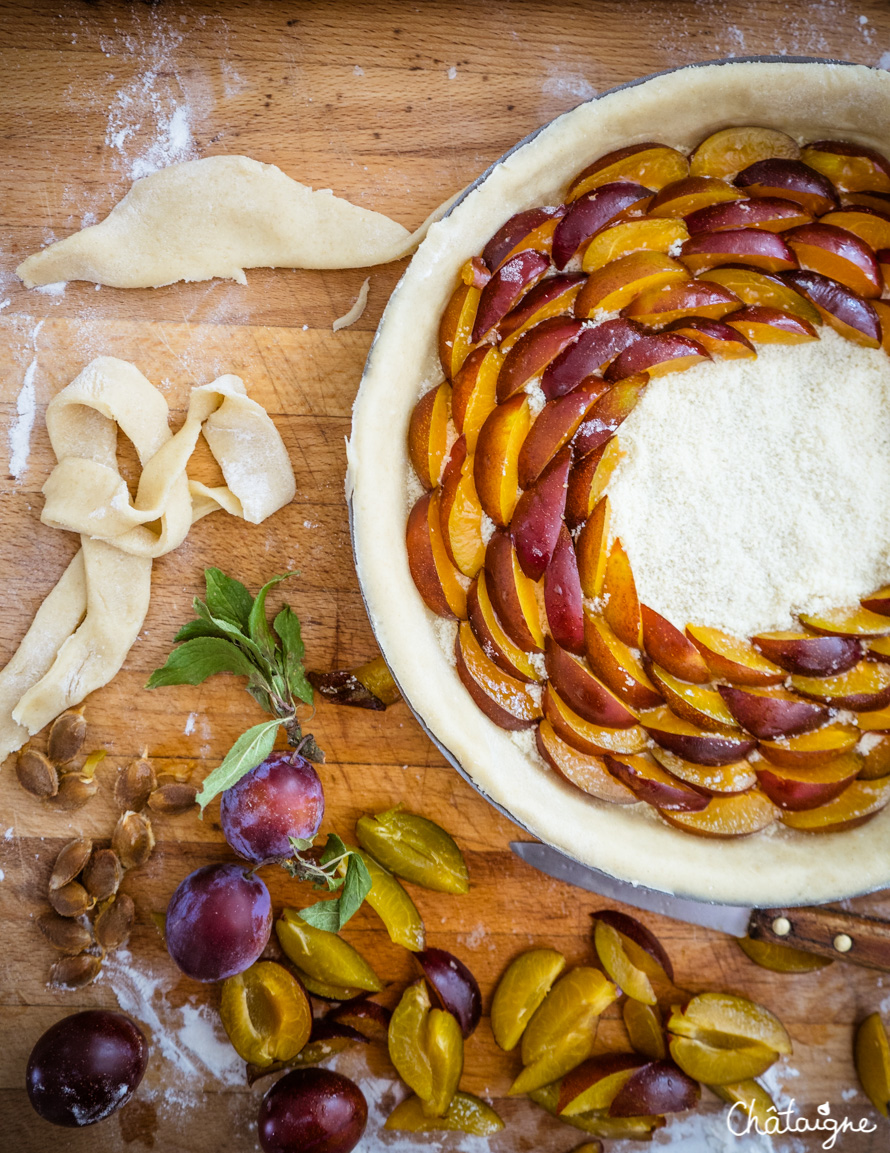 Tarte aux prunes