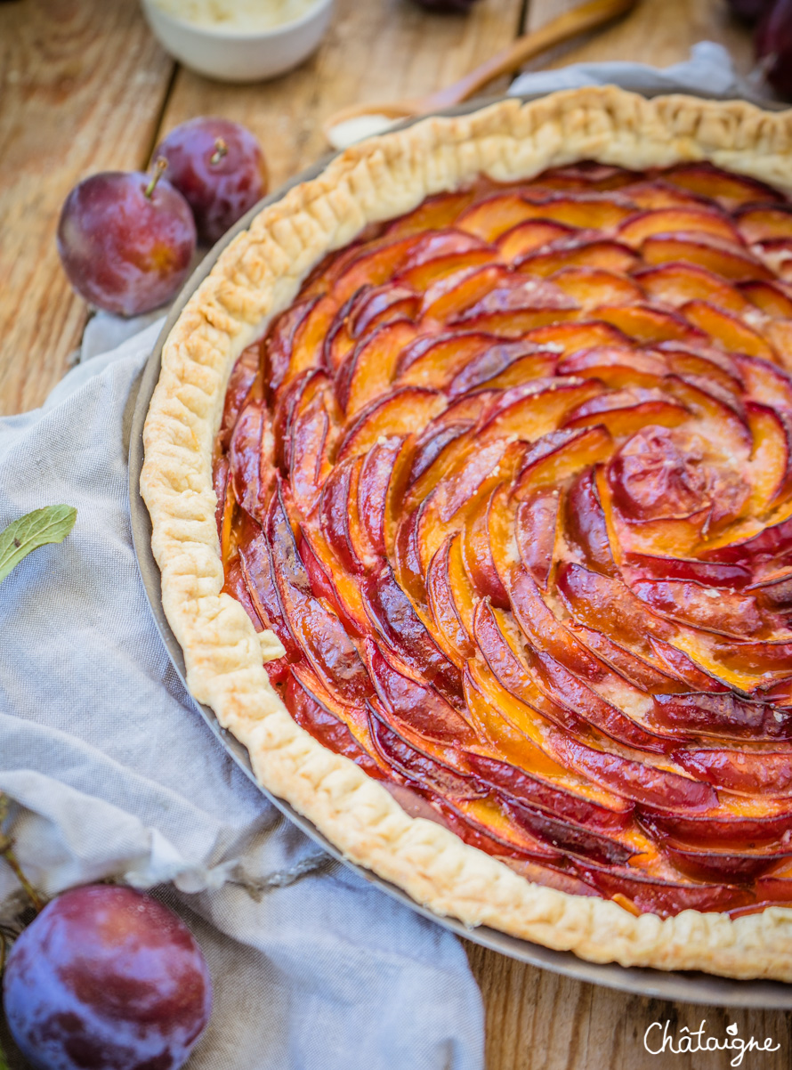 Tarte aux prunes