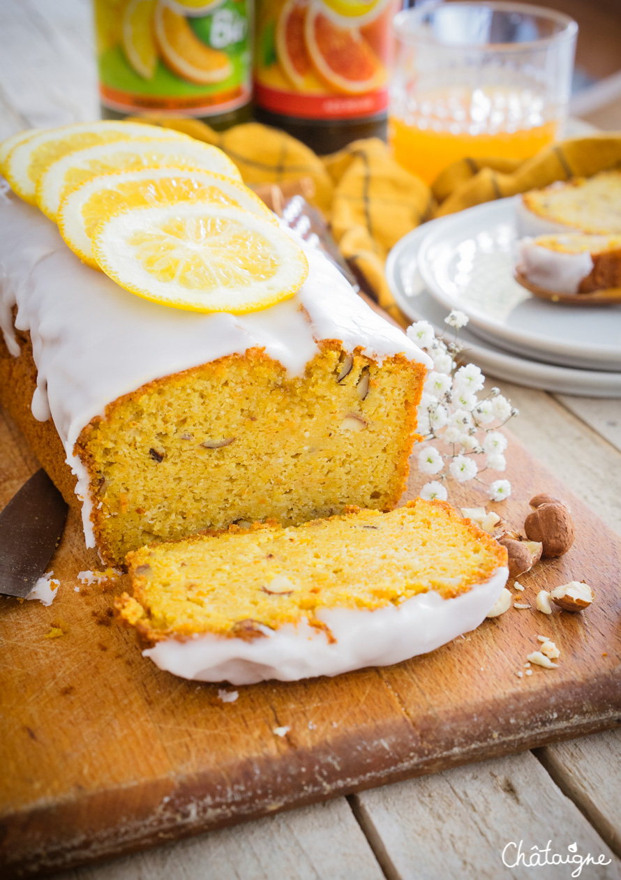 Cake à l'orange et aux carottes