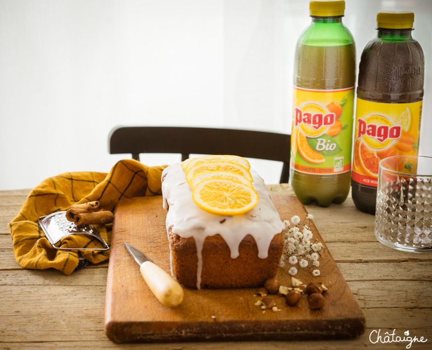 Cake à l'orange et aux carottes