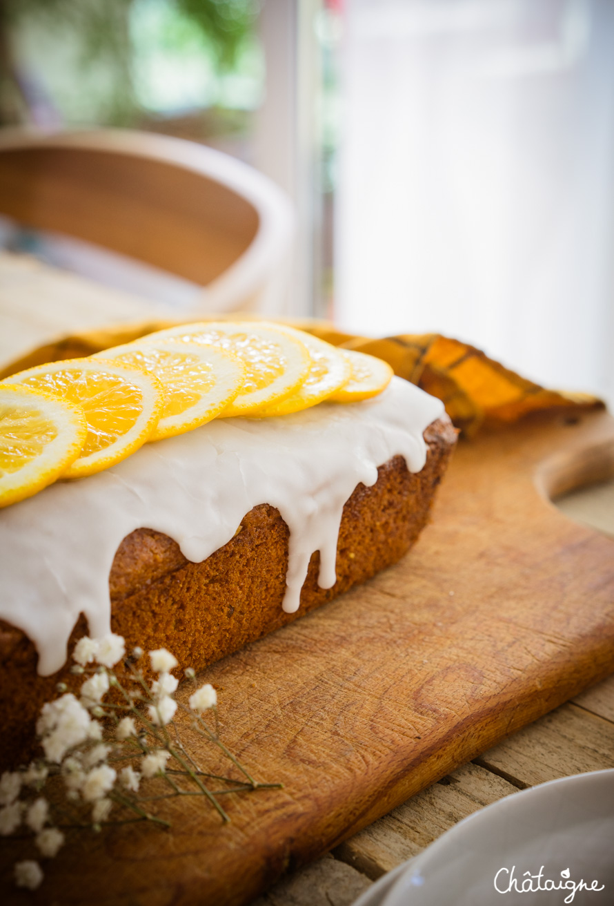 Cake à l'orange et aux carottes