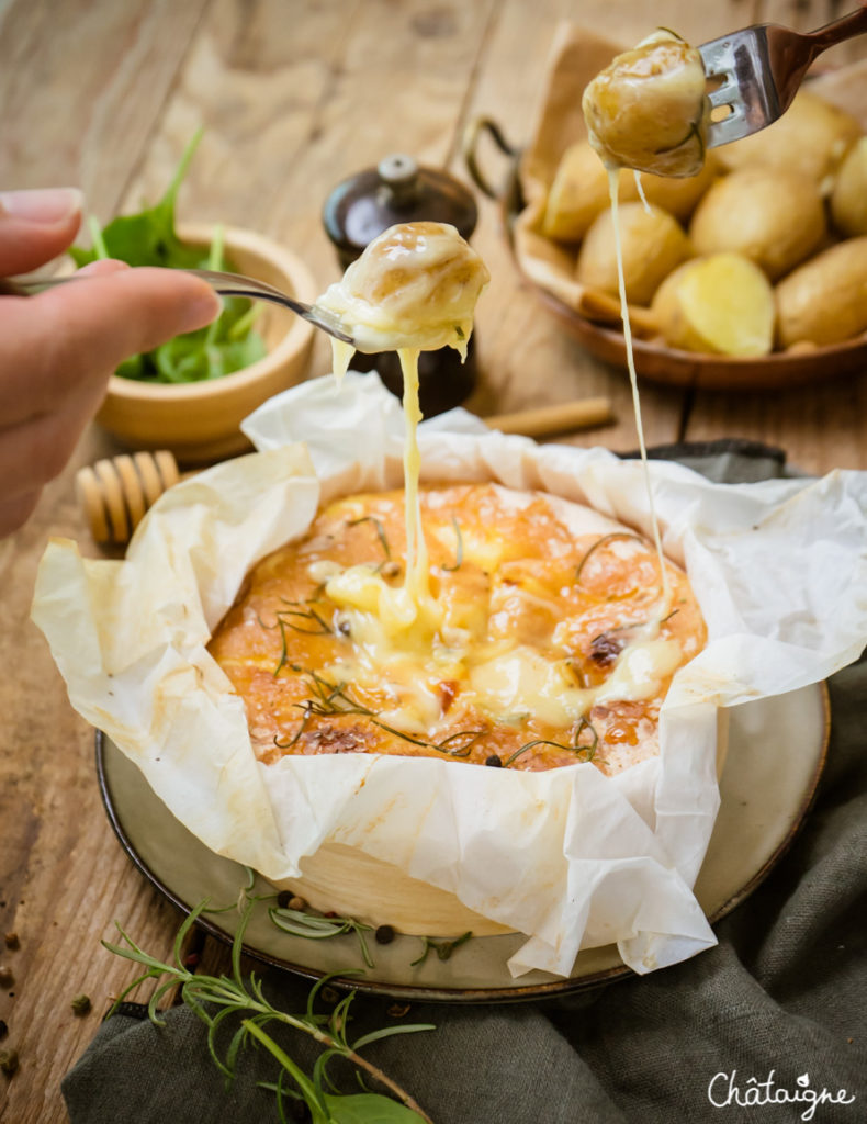 Fondant d'Arly au miel et romarin