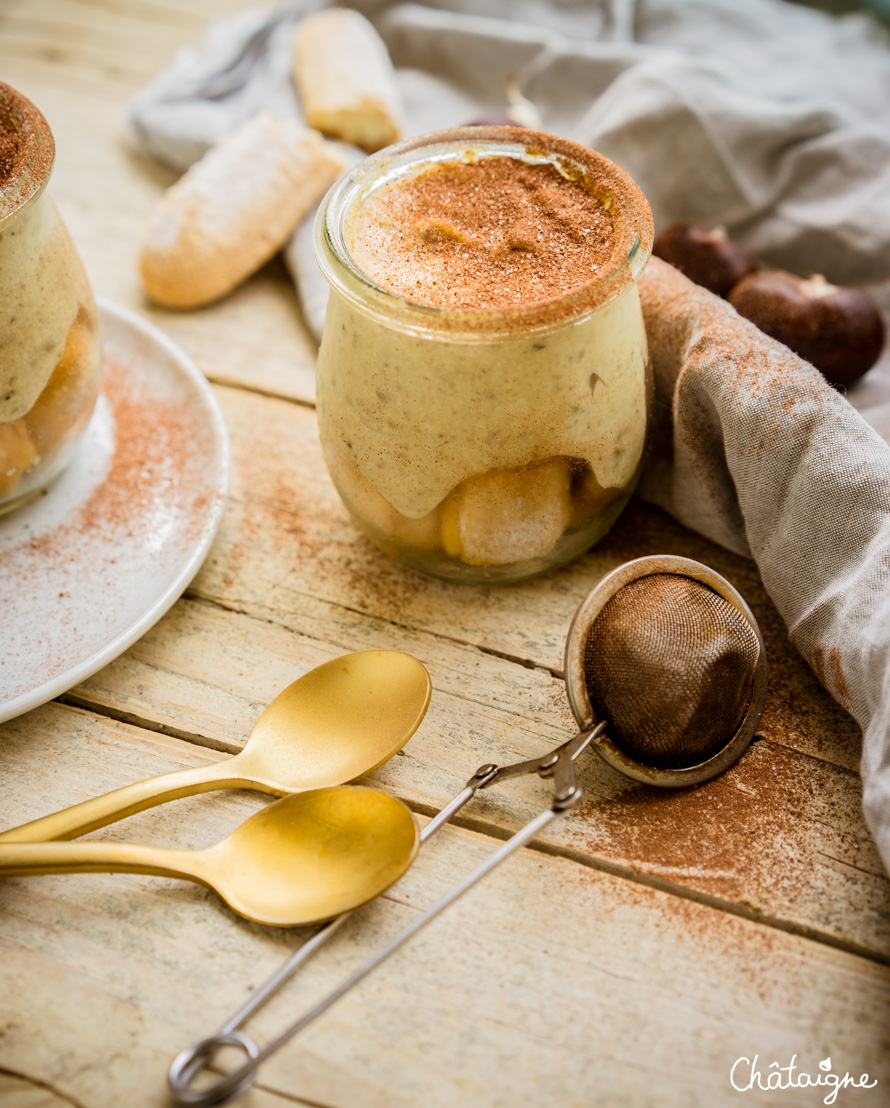 Tiramisu à la châtaigne