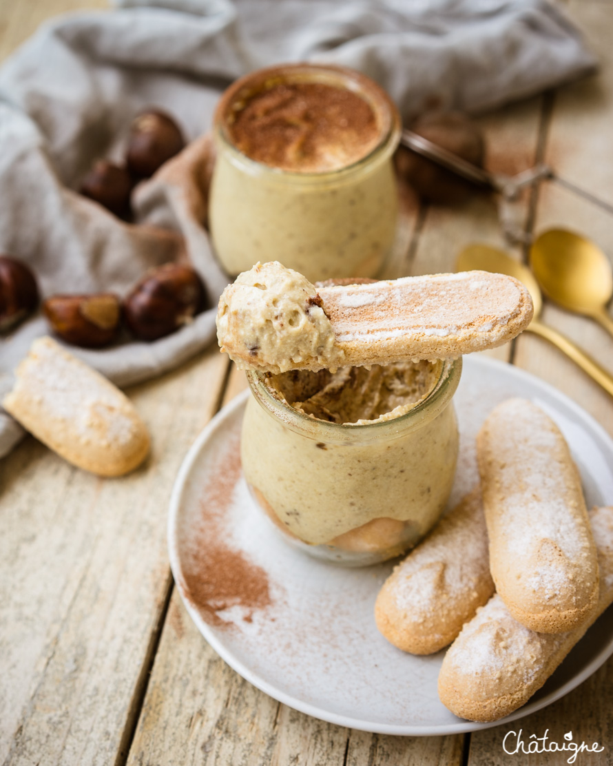 Tiramisu à la châtaigne