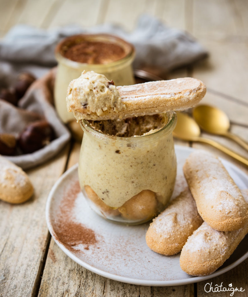 Tiramisu à la châtaigne