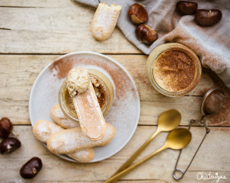 Tiramisu à la châtaigne