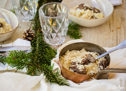 Risotto aux morilles