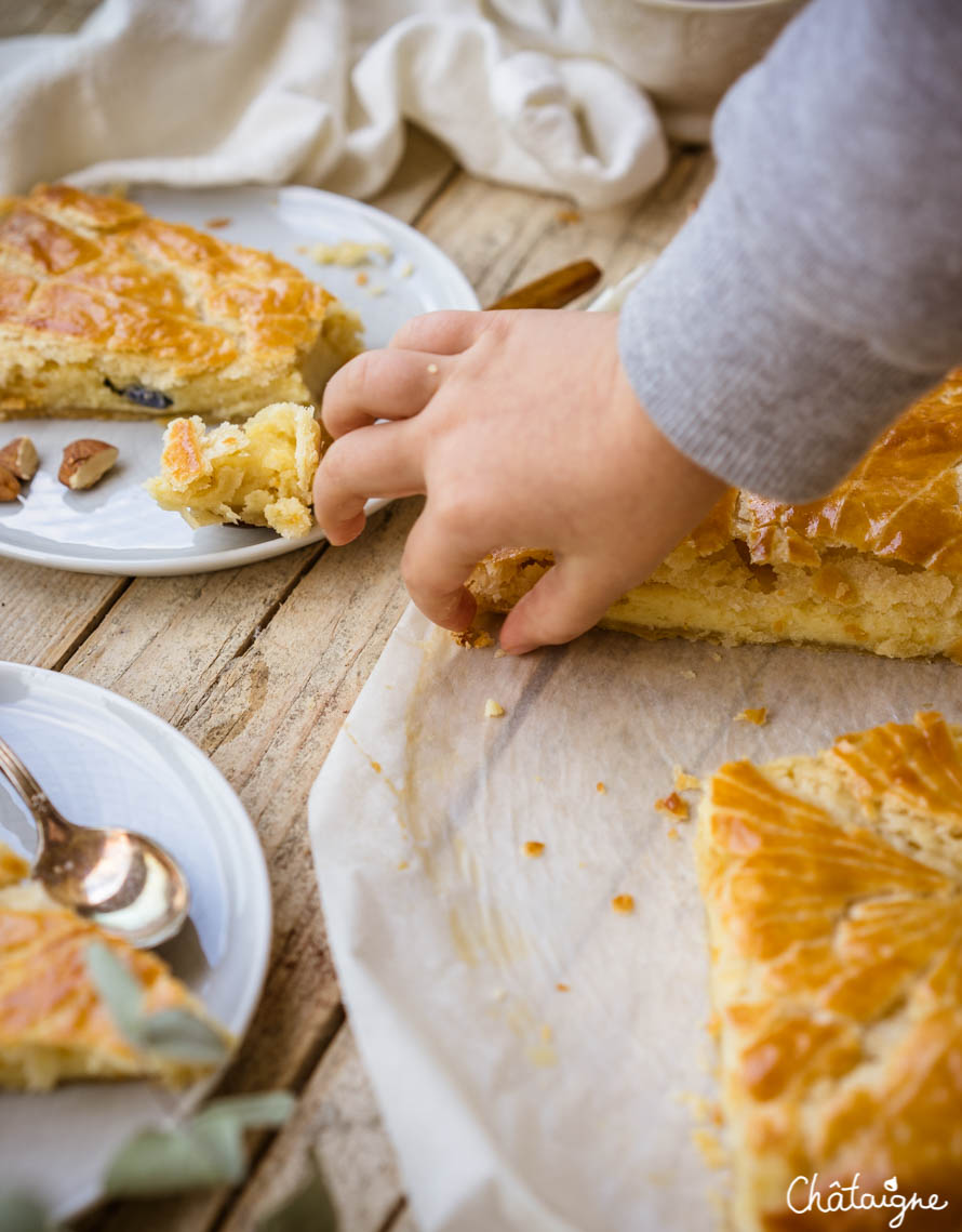 Galette des rois à la frangipane