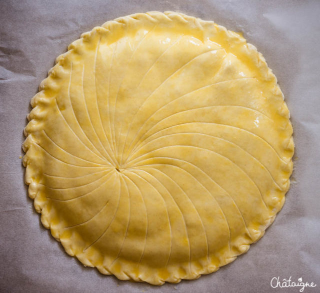 Galette des rois à la frangipane