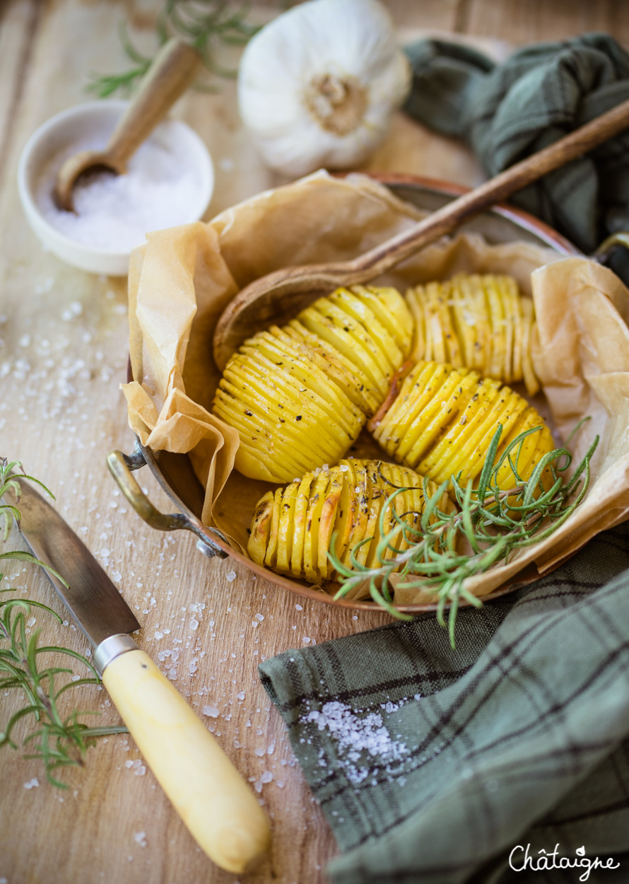 Pommes de terres Hasselback