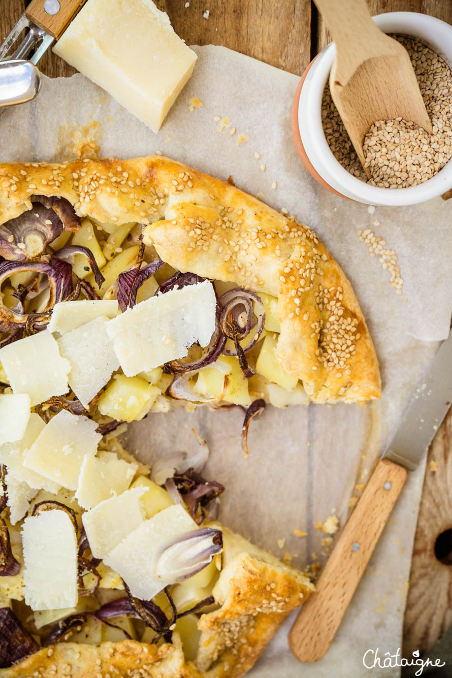 Tarte rustique aux panais