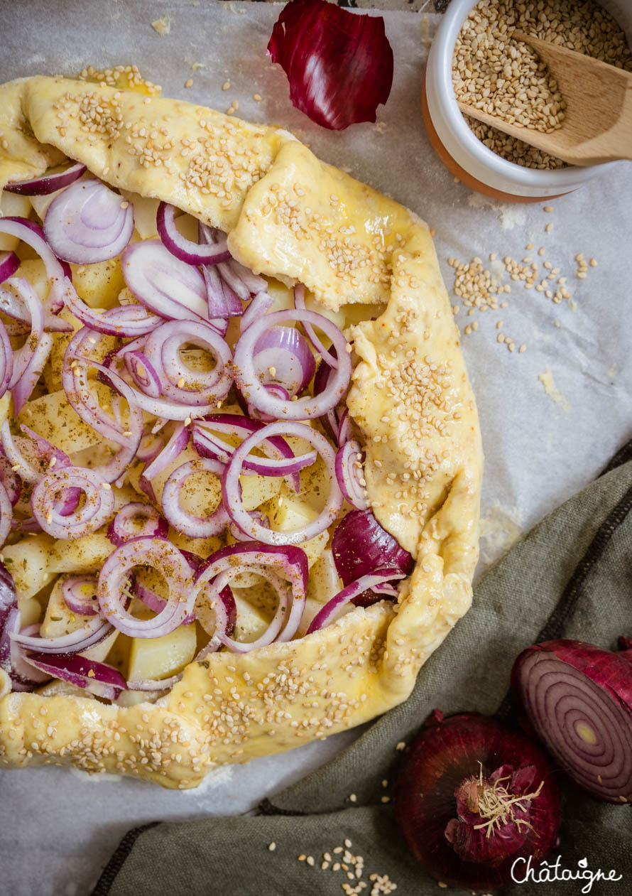 Tarte rustique aux panais