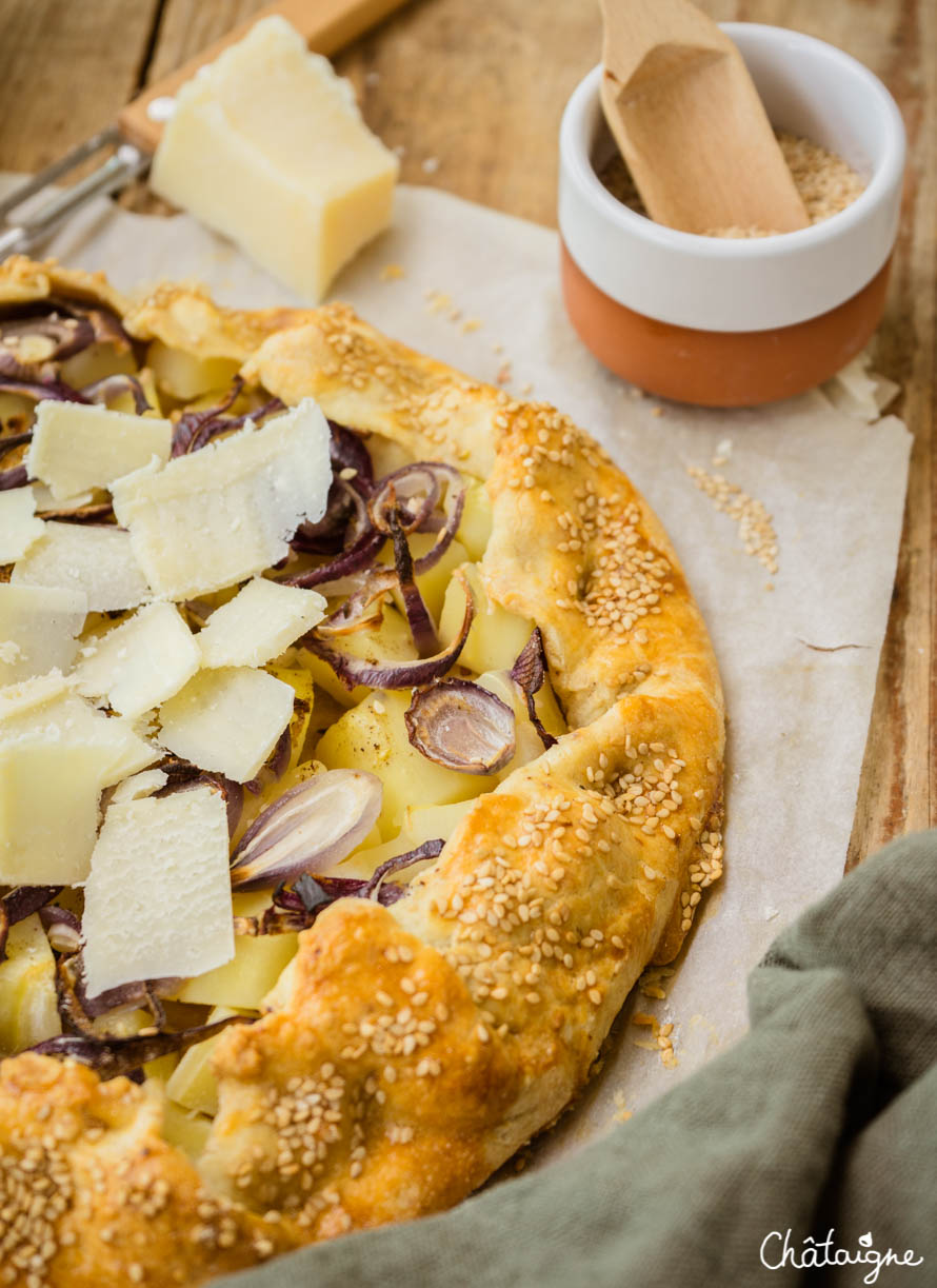 Tarte rustique aux panais