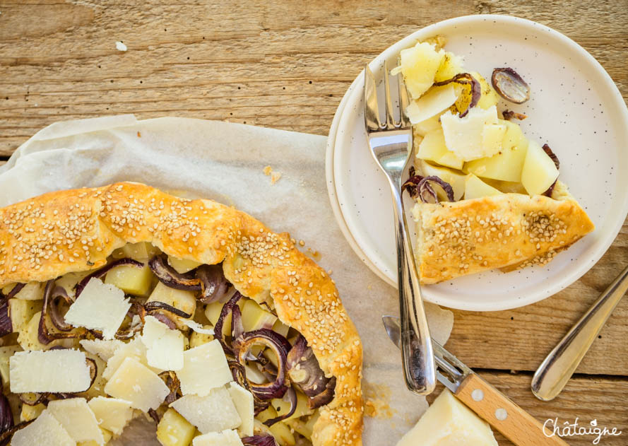 Tarte rustique aux panais