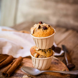 Muffins banane-chocolat