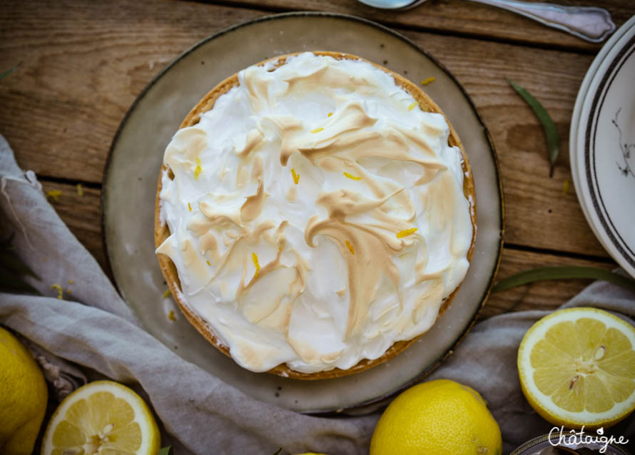 Tarte au citron meringuée