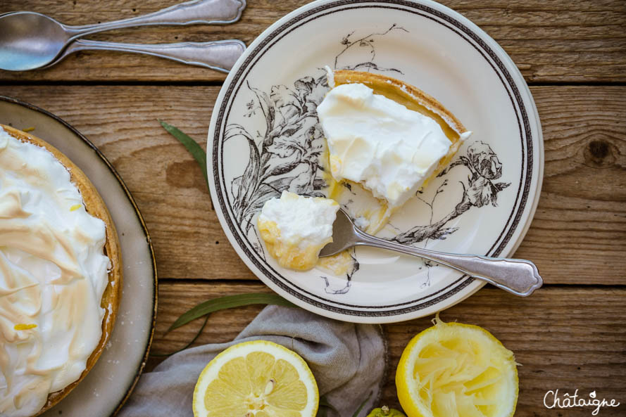 Tarte au citron meringuée