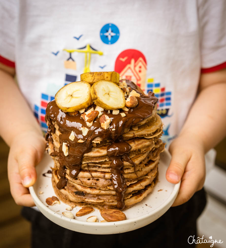 pancakes au levain