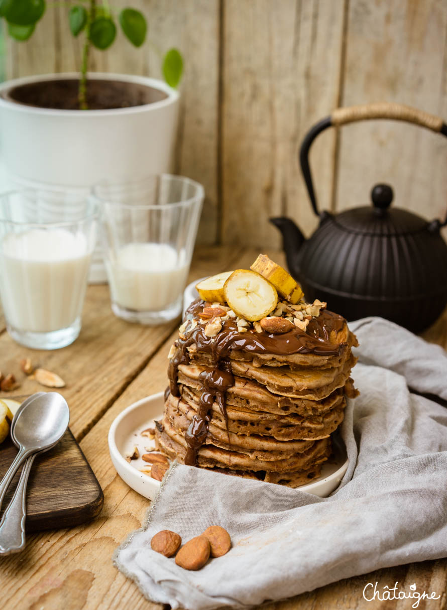 pancakes au levain