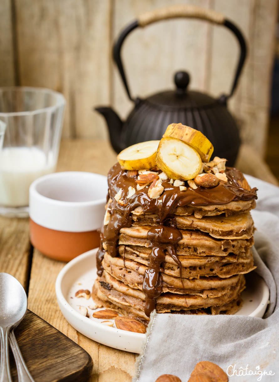 pancakes au levain