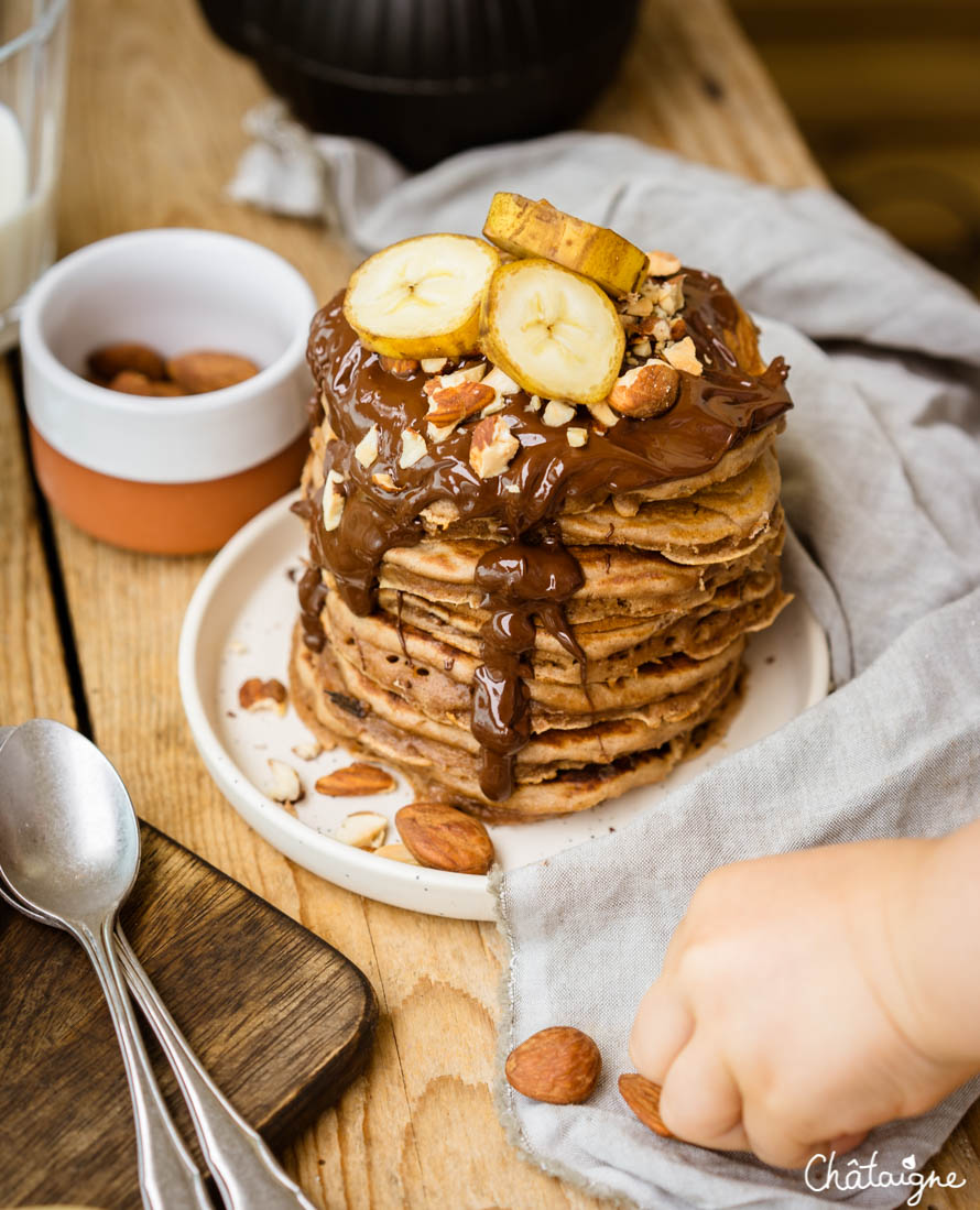 pancakes au levain