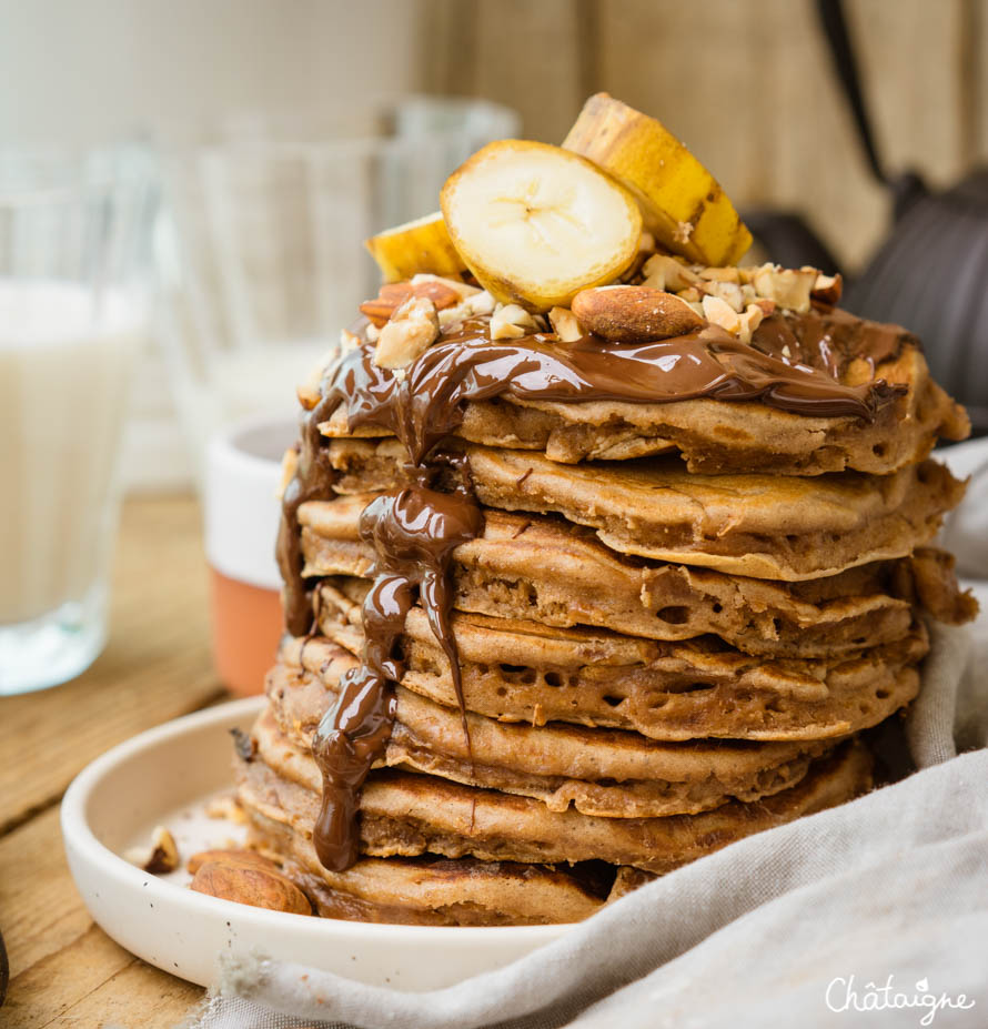 pancakes au levain