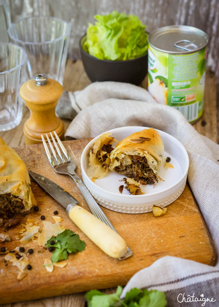 pastilla au canard confit