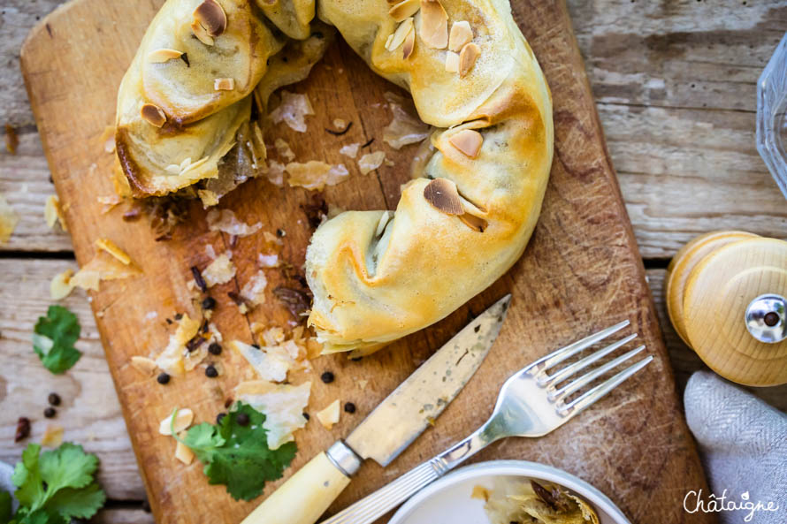 pastilla au canard confit