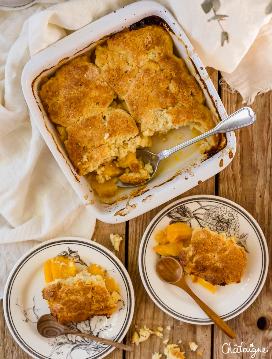 cobbler aux pêches