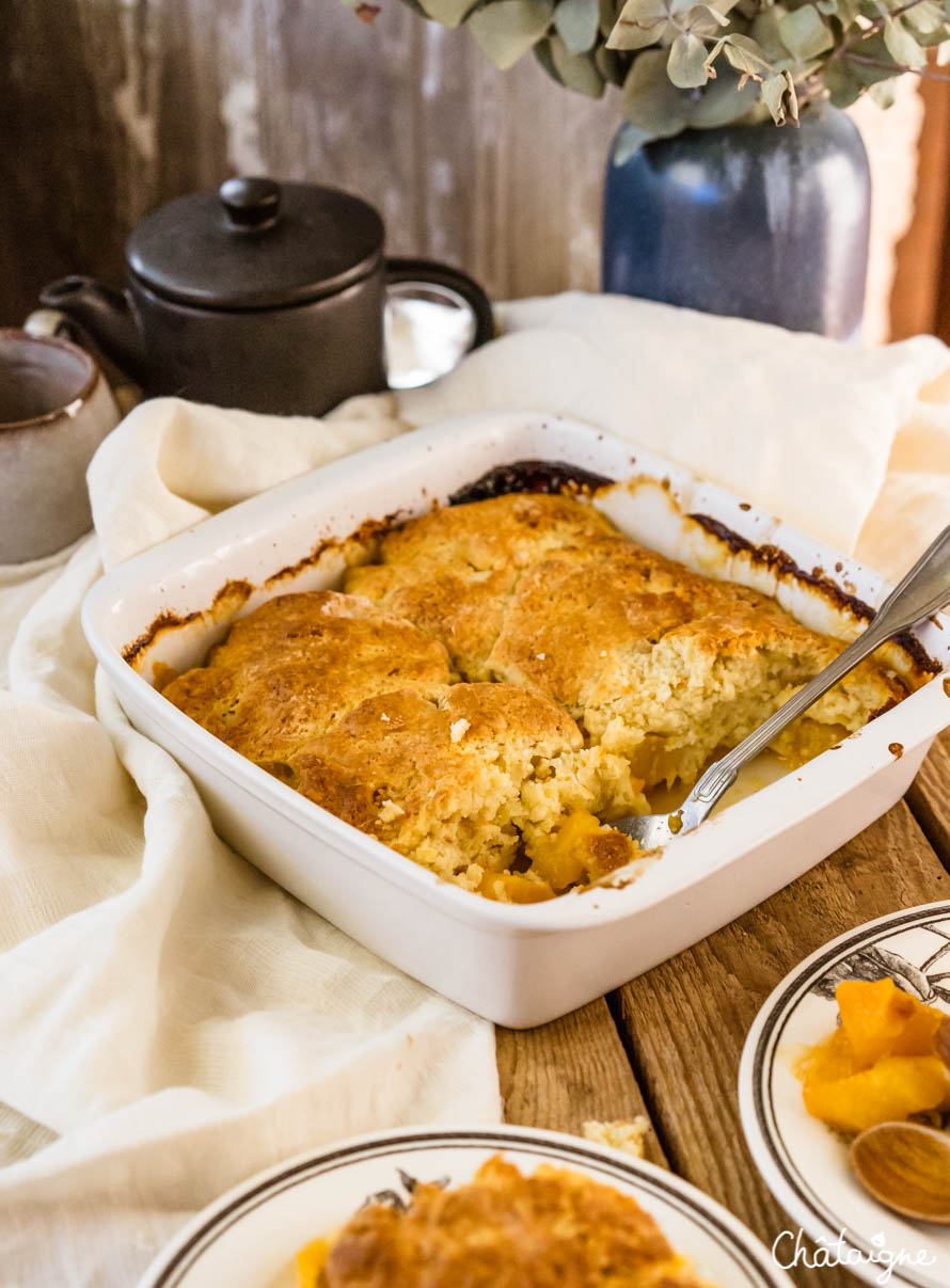 cobbler aux pêches