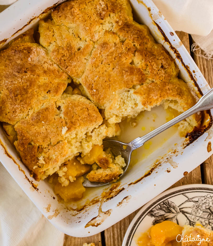 cobbler aux pêches