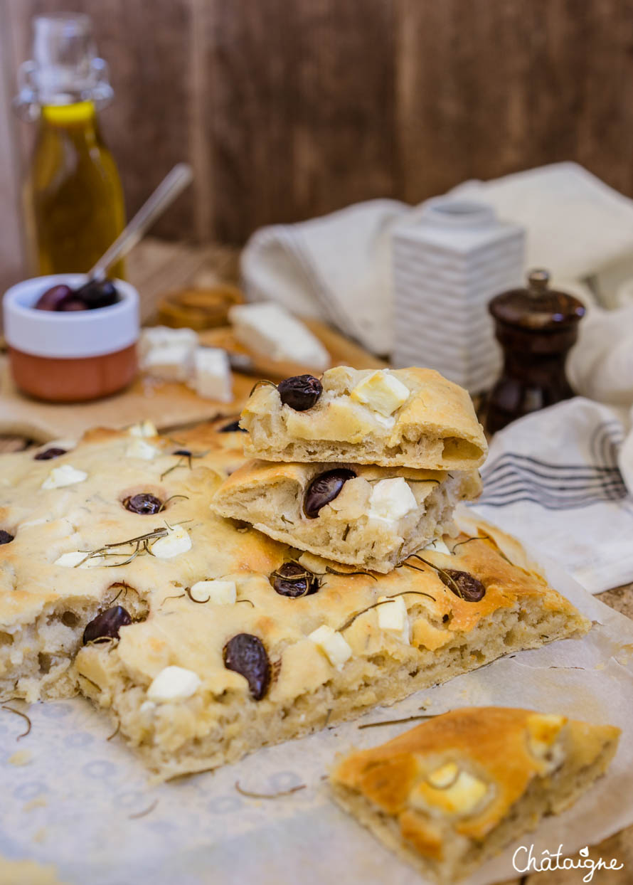 focaccia aux olives