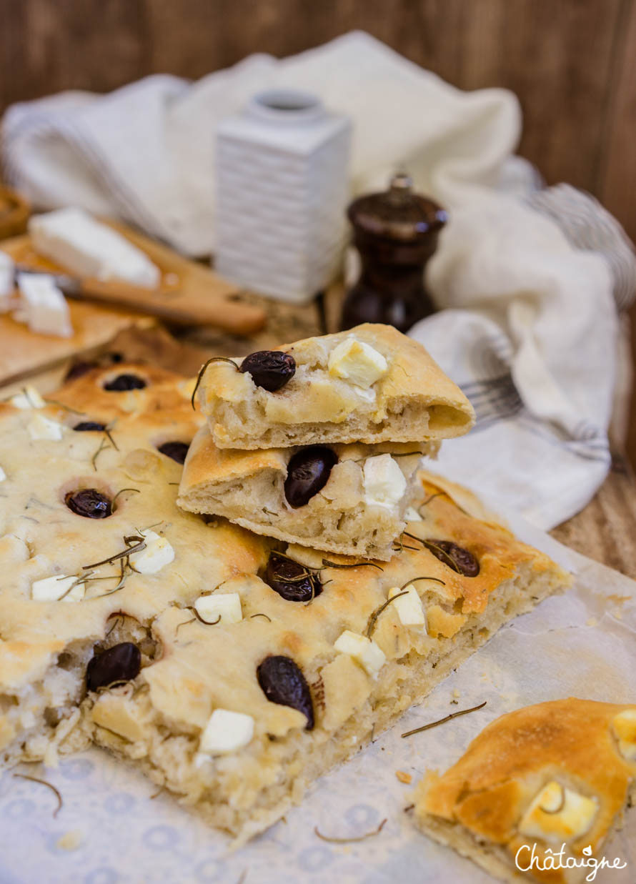 focaccia aux olives