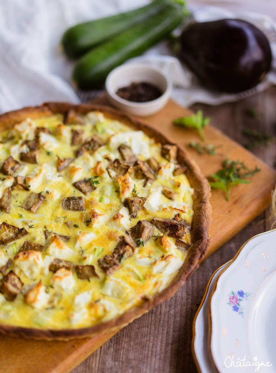 Tarte aux légumes d'été