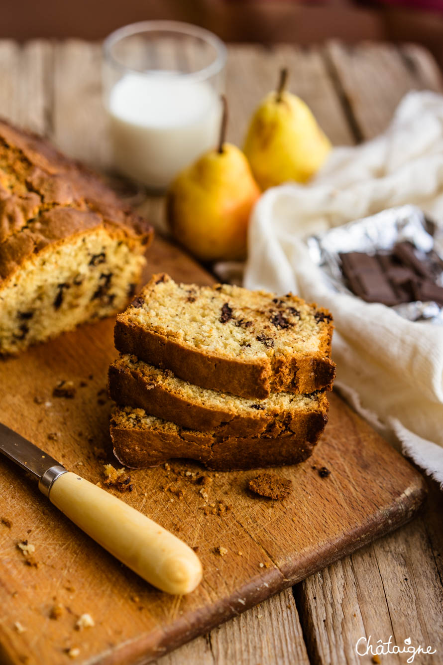 Cake aux pépites de chocolat