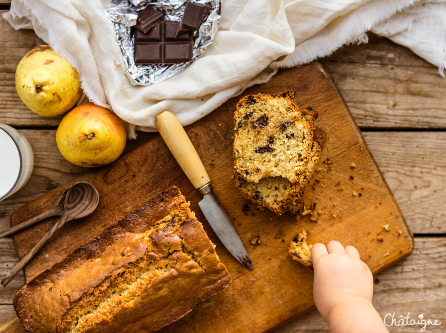 Cake aux pépites de chocolat