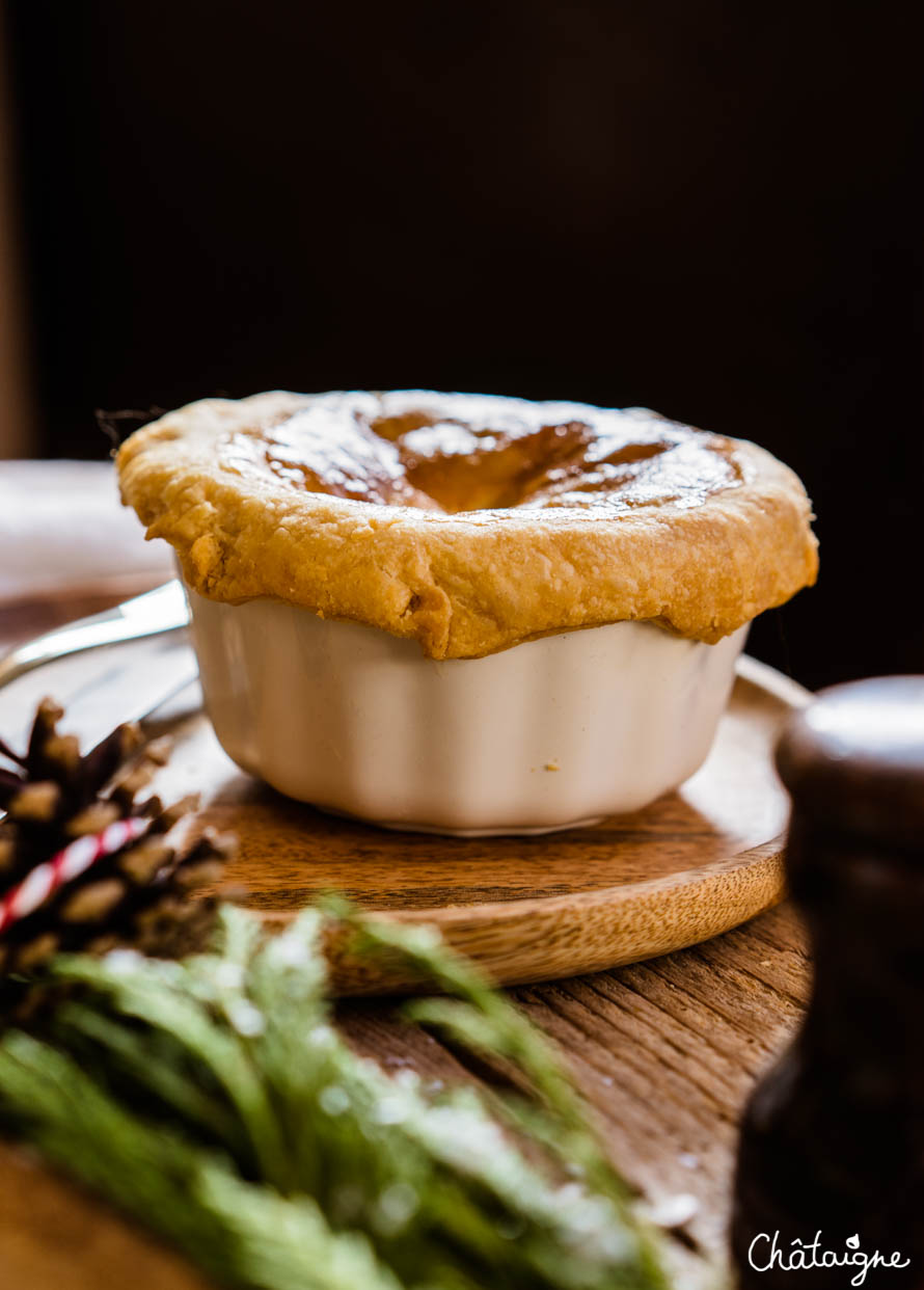 Cocotte lutée aux champignons